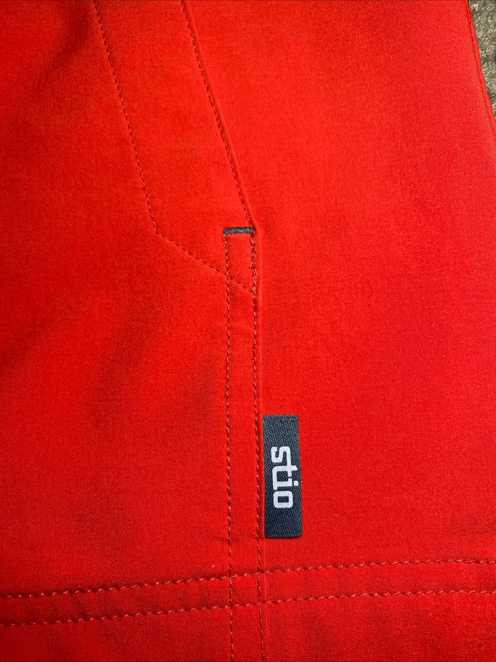 Stio CFS Sun Hoodie Anorack Red Pullover Performance Jacket Men's Size: Medium - Picture 3 of 8